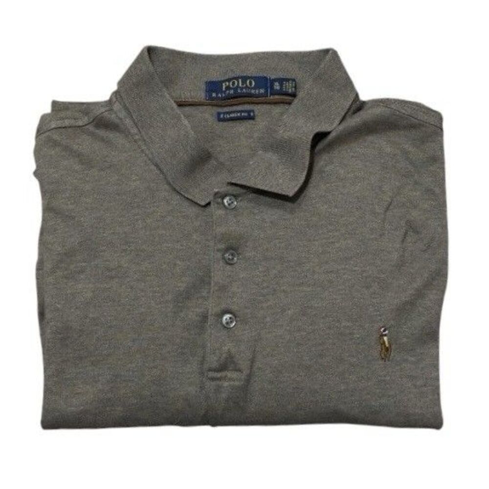 Polo Ralph Lauren Long Sleeve Polo Shirt Men’s XL Classic Pony Logo Preppy